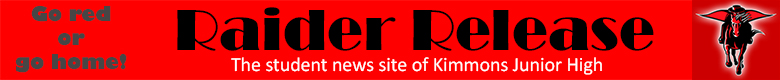 The student news site of Kimmons Junior High School