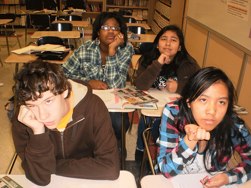 Students Succumb to 4th-Period  Hunger