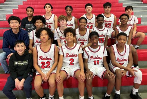 8th grade Boys Basketball team 2021-2022